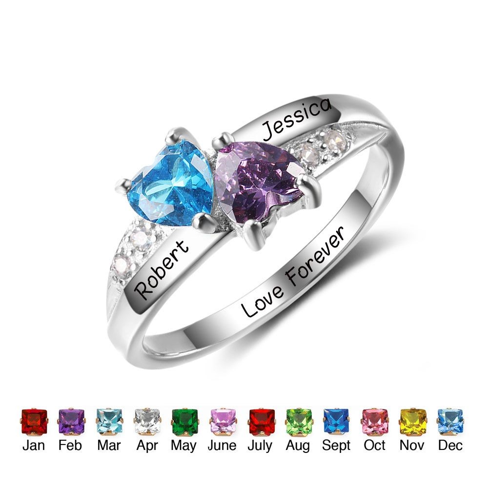 Personalize birthstones and engravings Rings and unique mothers ...