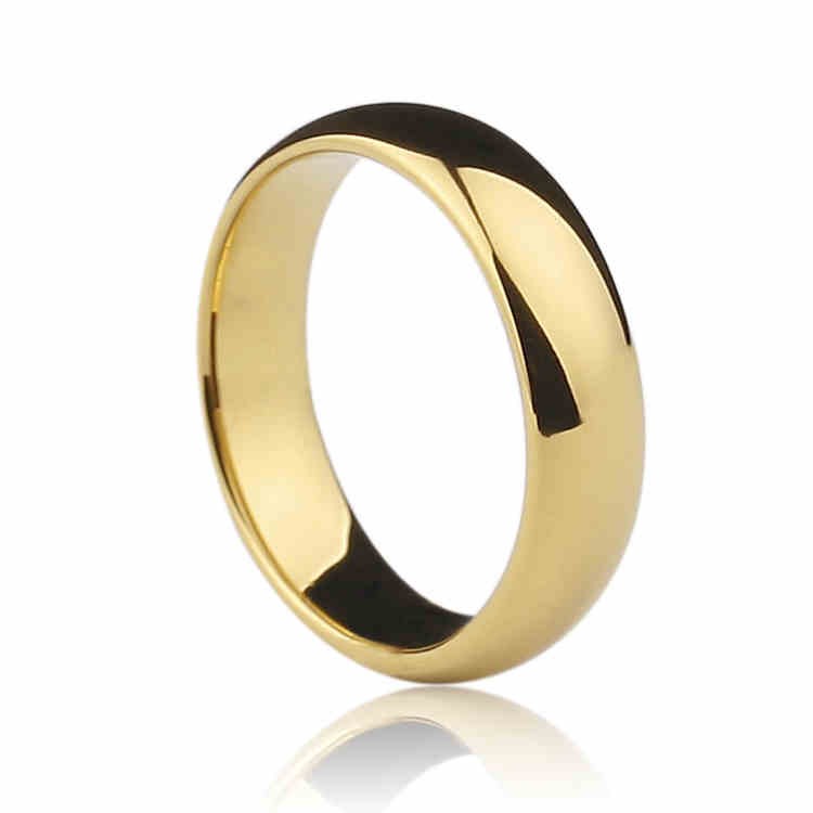 Personalized Golden Ring - Mens Rings