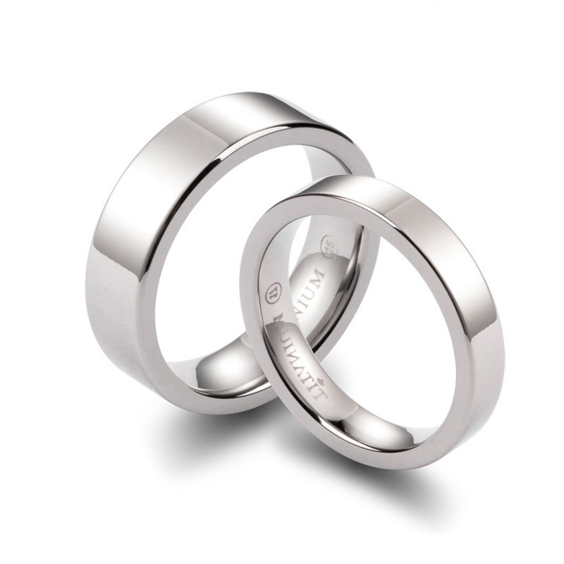 Original Minimalist Couple Rings - Couple Rings