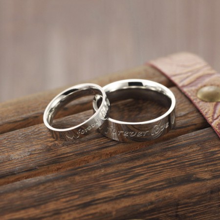 matching engraved rings