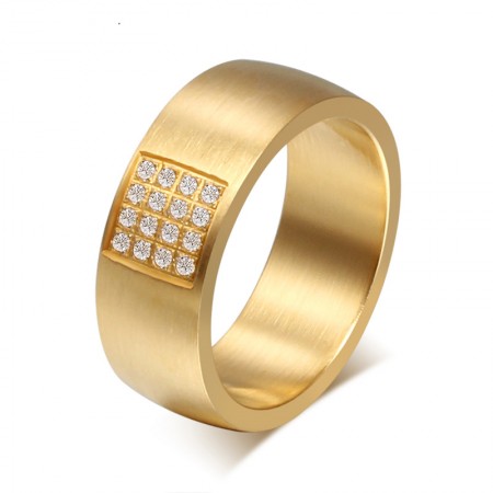 gold promise rings for men